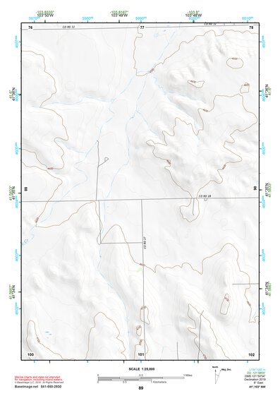 41103NW Page 89 Scottsbluff Topo Preview 1