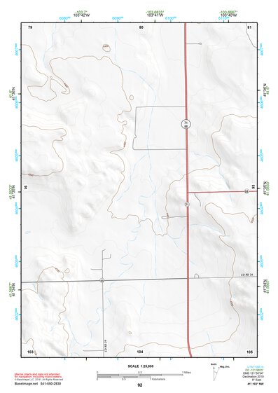 41103NW Page 92 Scottsbluff Topo Preview 1