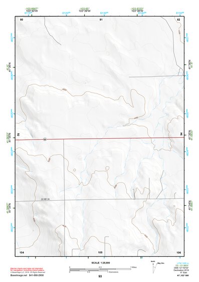 41103NW Page 93 Scottsbluff Topo Preview 1