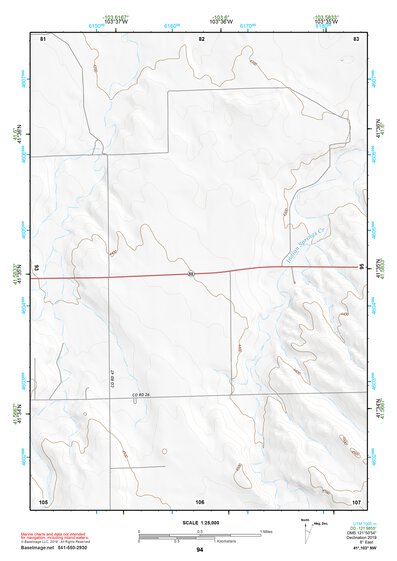 41103NW Page 94 Scottsbluff Topo Preview 1