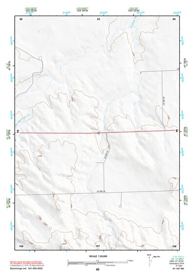41103NW Page 95 Scottsbluff Topo Preview 1