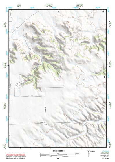 41103NW Page 97 Scottsbluff Topo Preview 1
