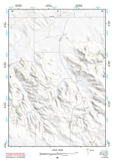 41103NW Page 99 Scottsbluff Topo Preview 1