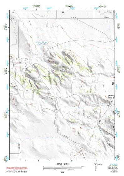 41103NW Page 102 Scottsbluff Topo Preview 1