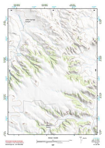 41103NW Page 107 Scottsbluff Topo Preview 1