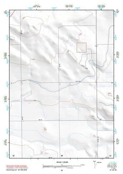 41104NE Page 8 Chugwater Topo Preview 1