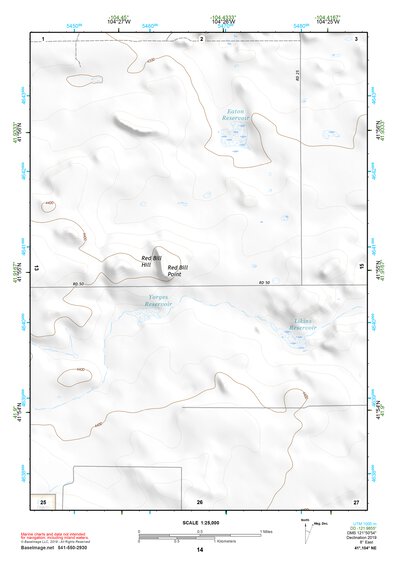 41104NE Page 14 Chugwater Topo Preview 1