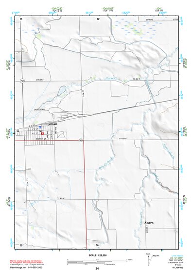 41104NE Page 24 Chugwater Topo Preview 1