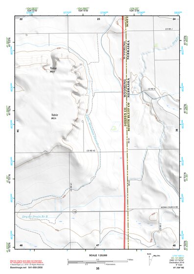 41104NE Page 35 Chugwater Topo Preview 1