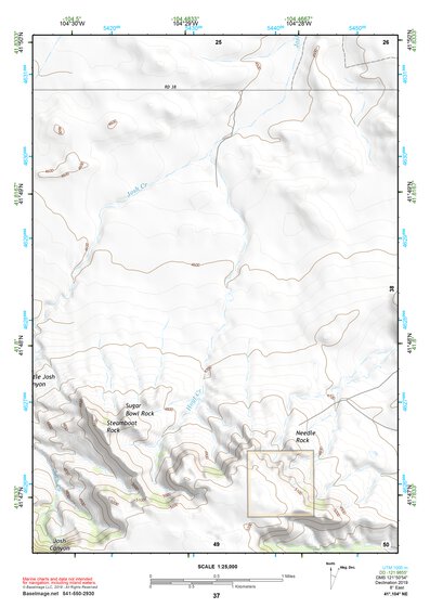 41104NE Page 37 Chugwater Topo Preview 1