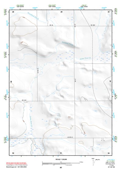 41104NE Page 41 Chugwater Topo Preview 1