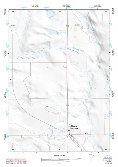 41104NE Page 42 Chugwater Topo Preview 1