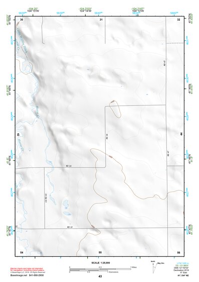 41104NE Page 43 Chugwater Topo Preview 1
