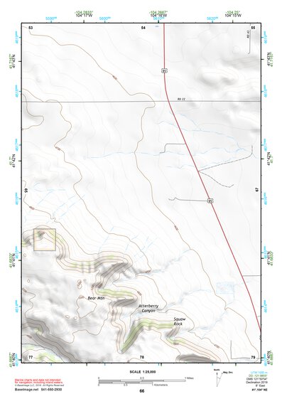 41104NE Page 66 Chugwater Topo Preview 1