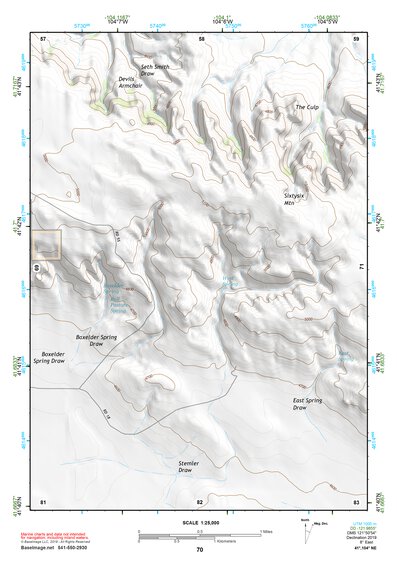 41104NE Page 70 Chugwater Topo Preview 1