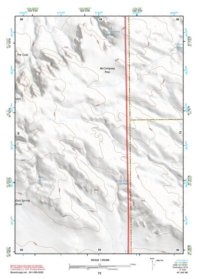 41104NE Page 71 Chugwater Topo Preview 1