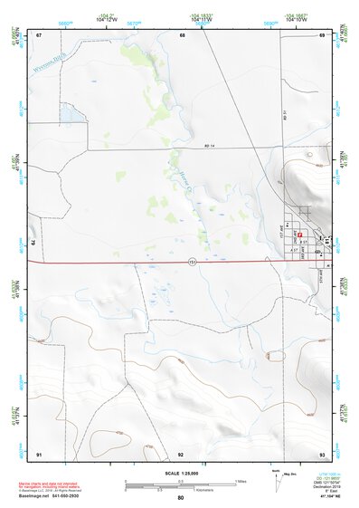 41104NE Page 80 Chugwater Topo Preview 1