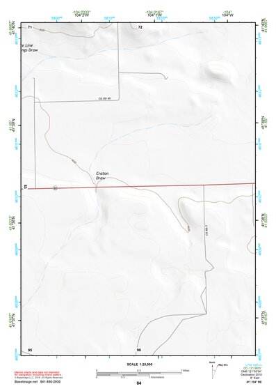 41104NE Page 84 Chugwater Topo Preview 1