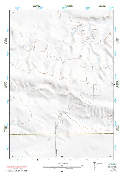 41104NE Page 86 Chugwater Topo Preview 1