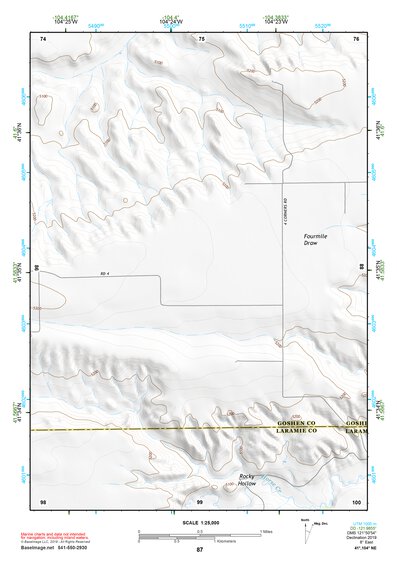 41104NE Page 87 Chugwater Topo Preview 1