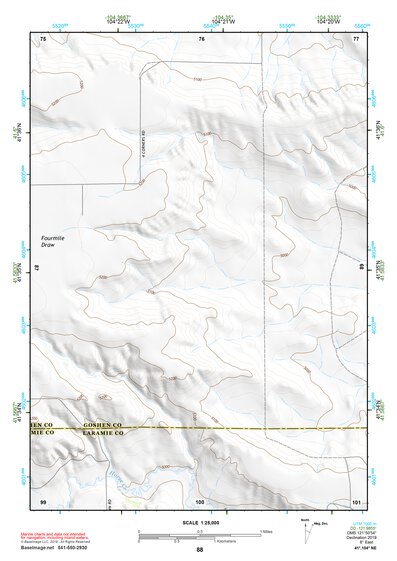 41104NE Page 88 Chugwater Topo Preview 1
