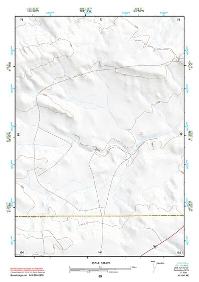 41104NE Page 89 Chugwater Topo Preview 1