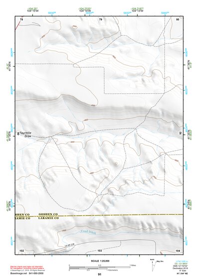 41104NE Page 91 Chugwater Topo Preview 1