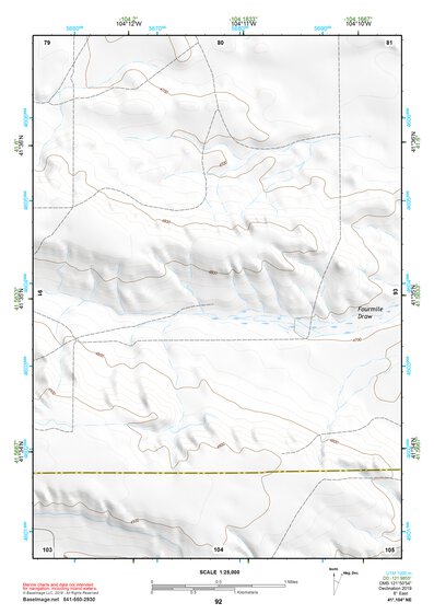 41104NE Page 92 Chugwater Topo Preview 1