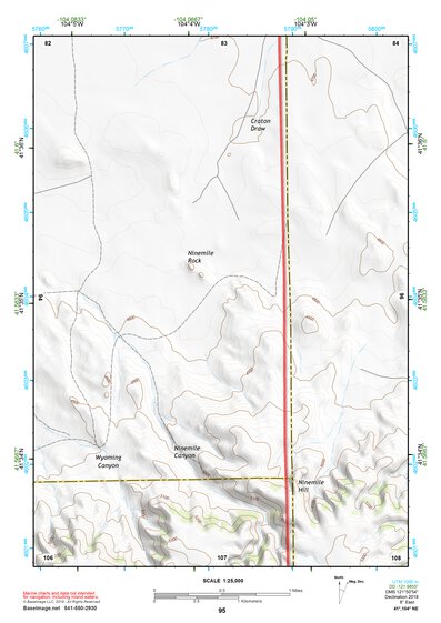 41104NE Page 95 Chugwater Topo Preview 1