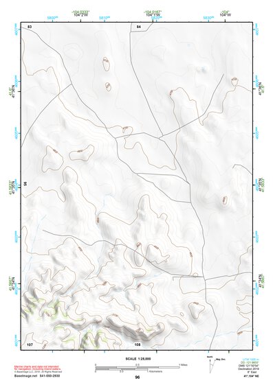 41104NE Page 96 Chugwater Topo Preview 1