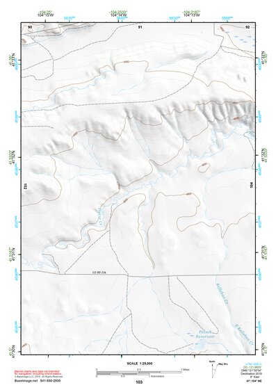 41104NE Page 103 Chugwater Topo Preview 1