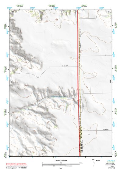 41104NE Page 107 Chugwater Topo Preview 1