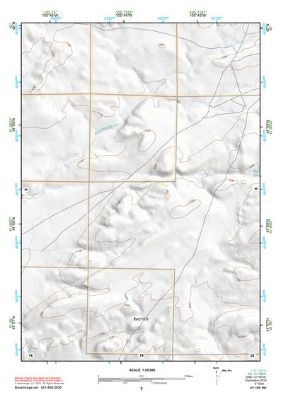 41105NW Page 7 Rock River Topo Preview 1