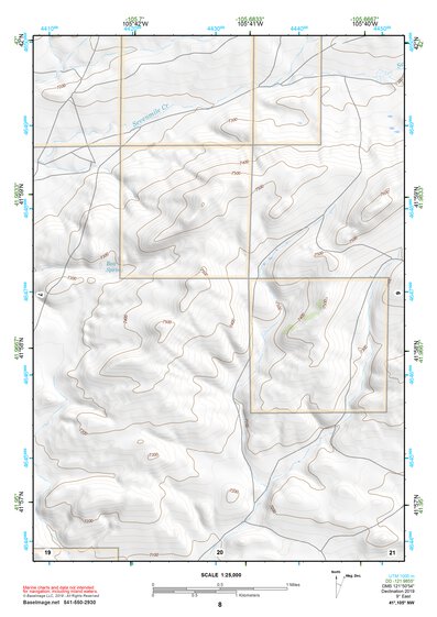 41105NW Page 8 Rock River Topo Preview 1