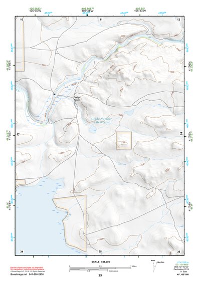 41105NW Page 23 Rock River Topo Preview 1