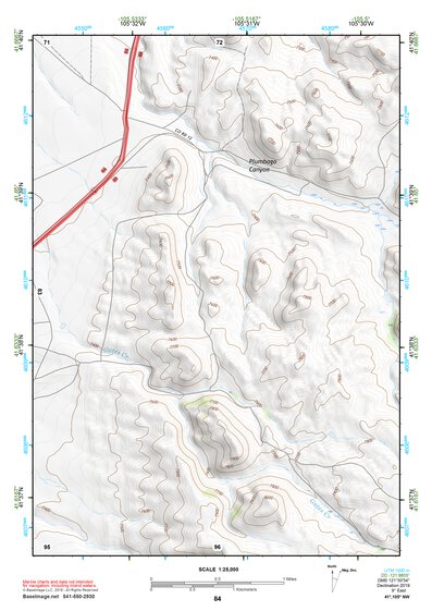 41105NW Page 84 Rock River Topo Preview 1
