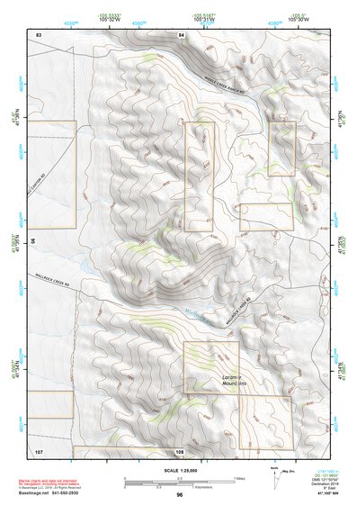 41105NW Page 96 Rock River Topo Preview 1