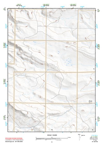 41106NE Page 1 Medicine Bow Topo Preview 1