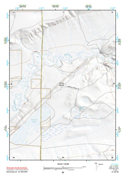 41106NE Page 23 Medicine Bow Topo Preview 1
