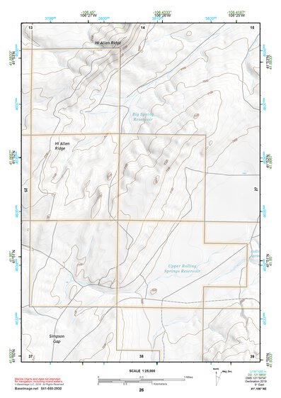 41106NE Page 26 Medicine Bow Topo Preview 1
