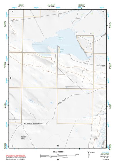 41106NE Page 31 Medicine Bow Topo Preview 1