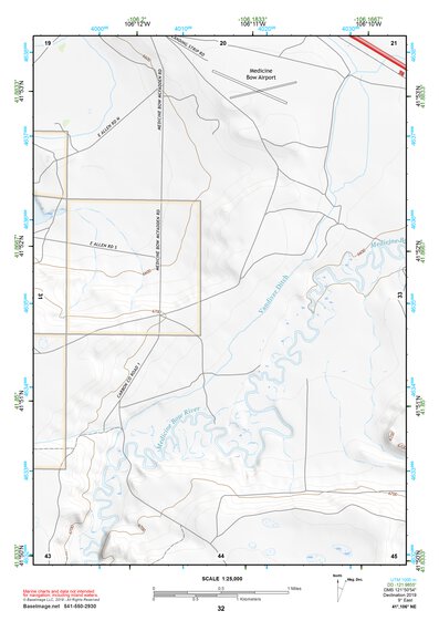 41106NE Page 32 Medicine Bow Topo Preview 1