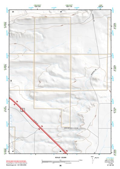 41106NE Page 36 Medicine Bow Topo Preview 1