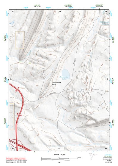 41106NE Page 50 Medicine Bow Topo Preview 1