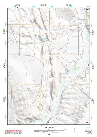 41106NE Page 55 Medicine Bow Topo Preview 1