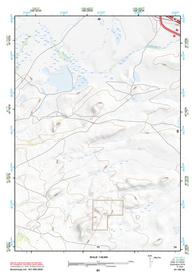 41106NE Page 61 Medicine Bow Topo Preview 1