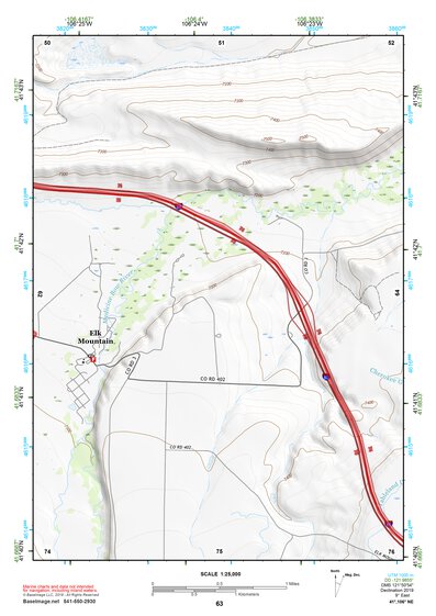 41106NE Page 63 Medicine Bow Topo Preview 1