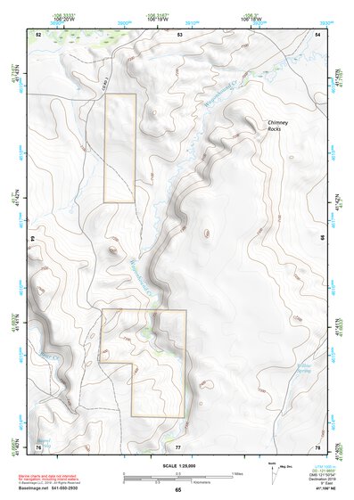 41106NE Page 65 Medicine Bow Topo Preview 1