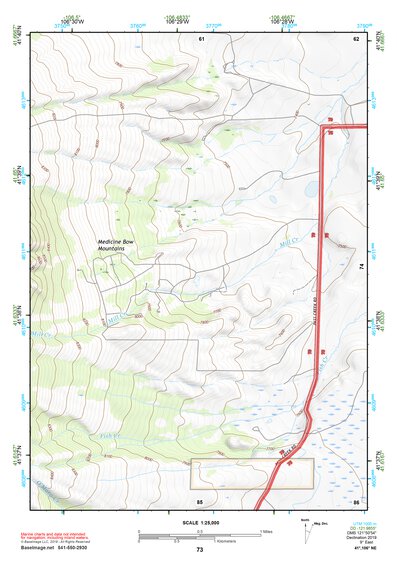 41106NE Page 73 Medicine Bow Topo Preview 1
