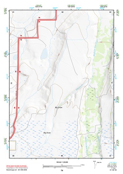41106NE Page 74 Medicine Bow Topo Preview 1